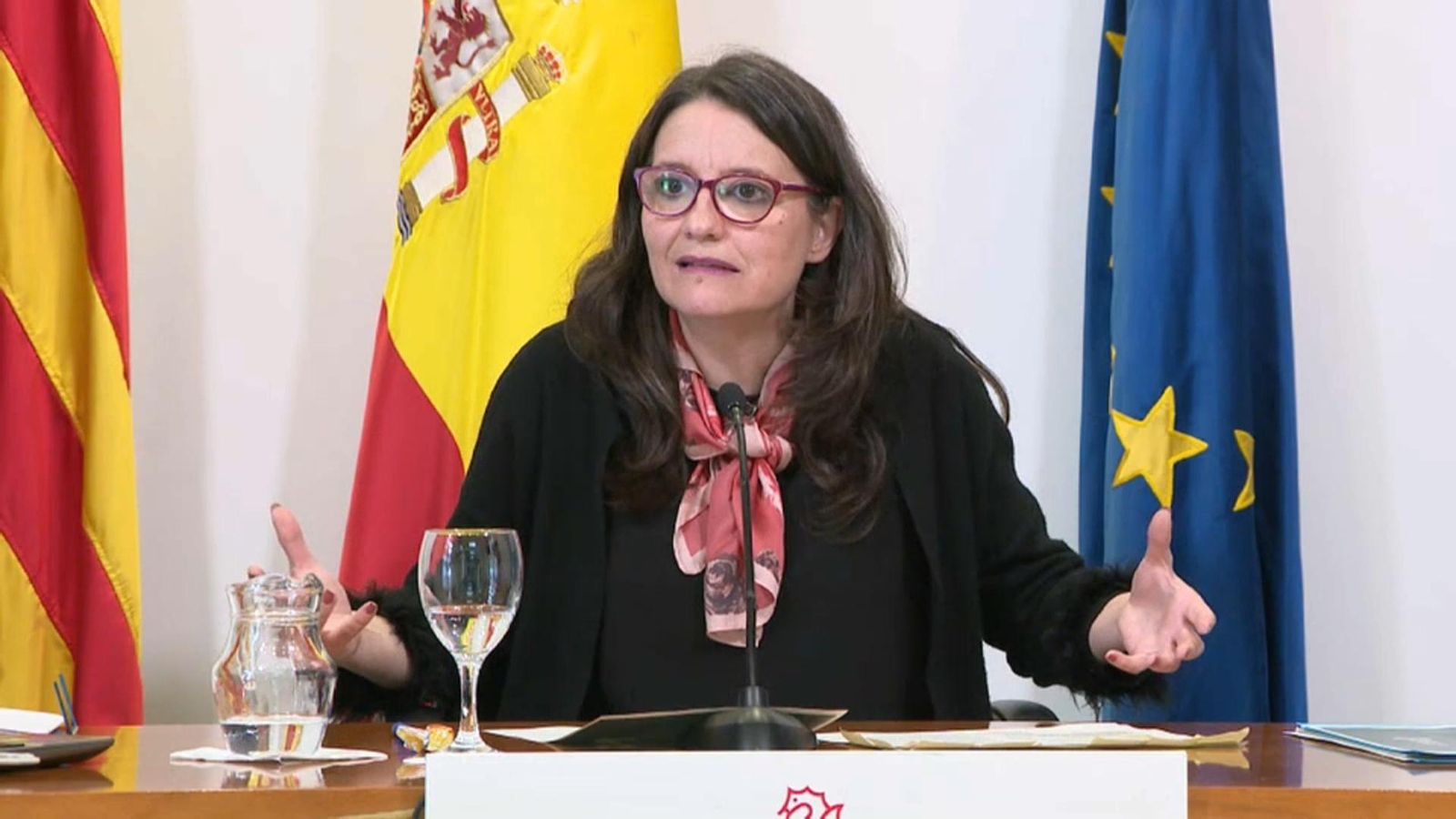 La vicepresidenta i consellera d’Igualtat i Polítiques Inclusives, Mónica Oltra