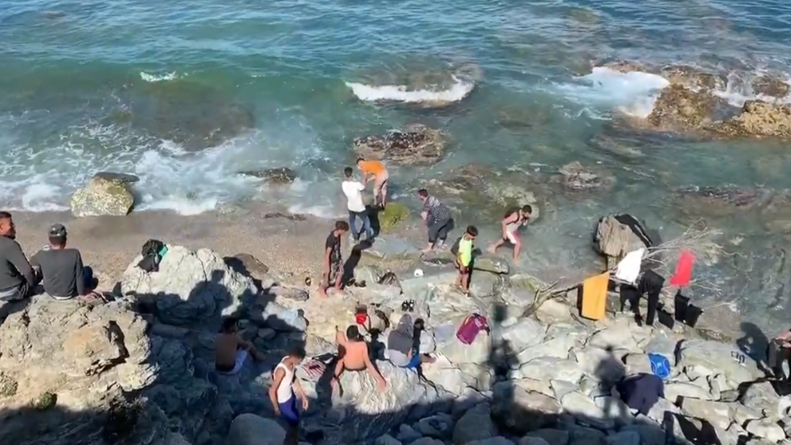 Imatge d'arxiu del segon dia de la crisi a Ceuta