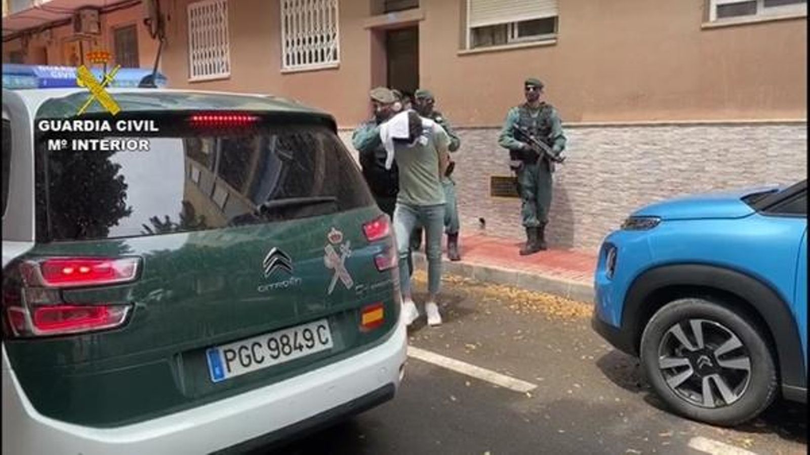 Moment de la detenció