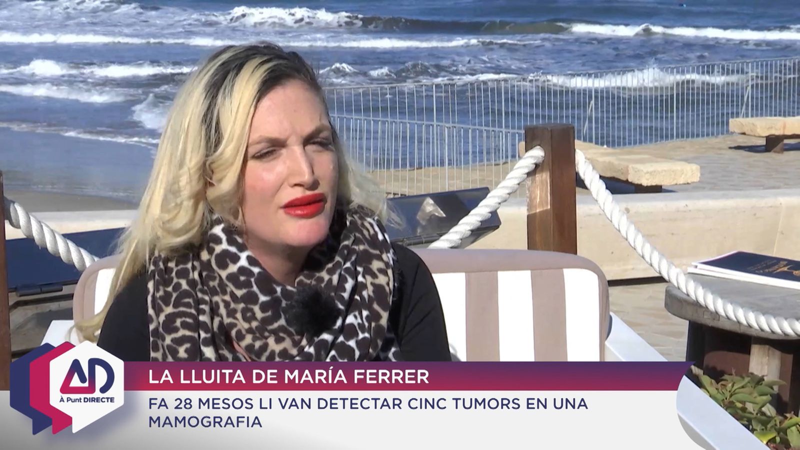 María Ferrer, activista contra el càncer
