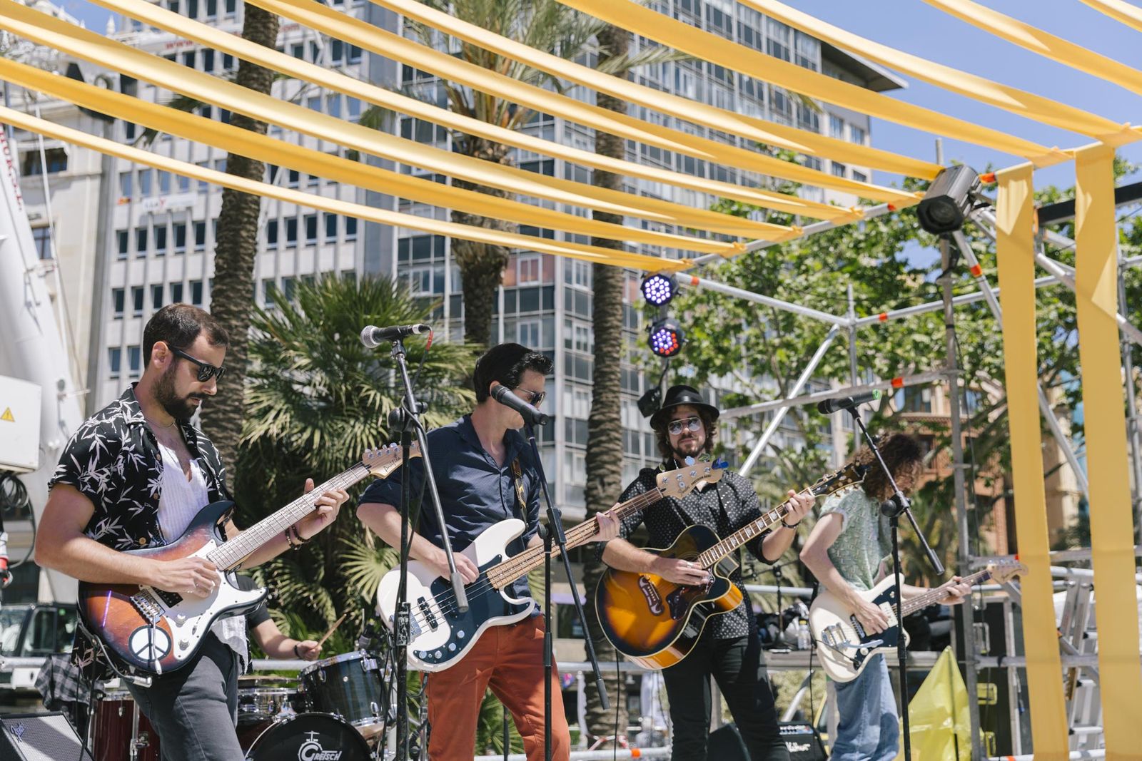Los Manises, en un concert a la ciutat de València