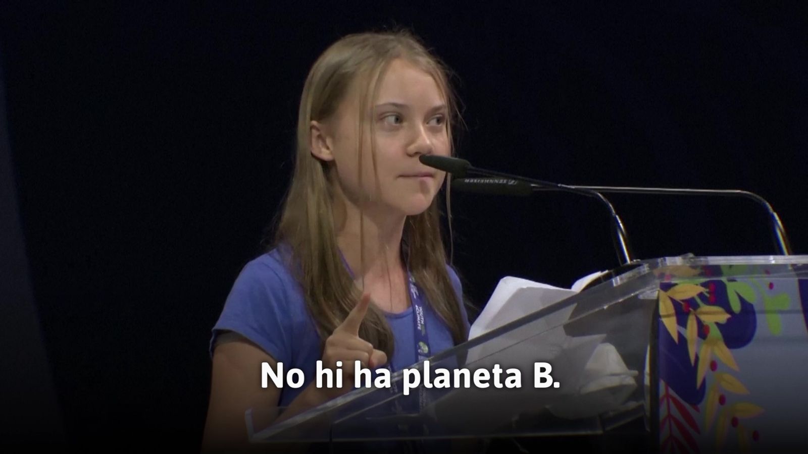 Discurs de Greta Thunberg a la conferència Youth4Climate de Milà