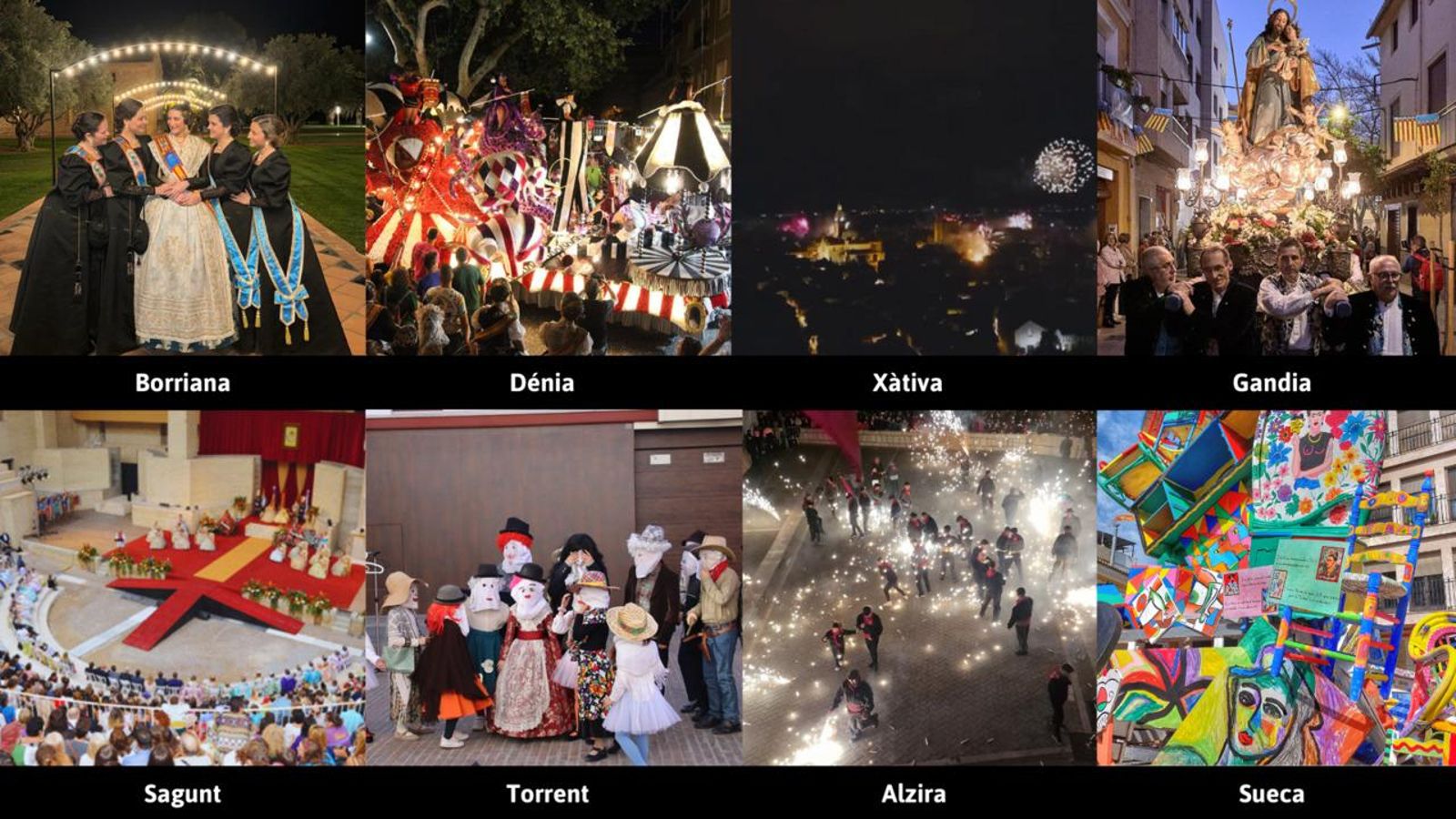 Huit juntes locals falleres es reivindiquen com a alternativa per viure la festa d'una manera diferent