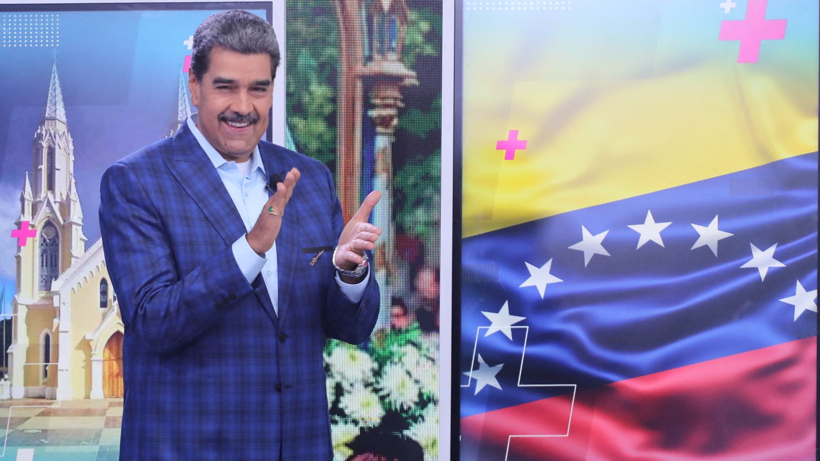 Maduro, en un moment del programa  "Con Maduro+" de la televisió veneçolana