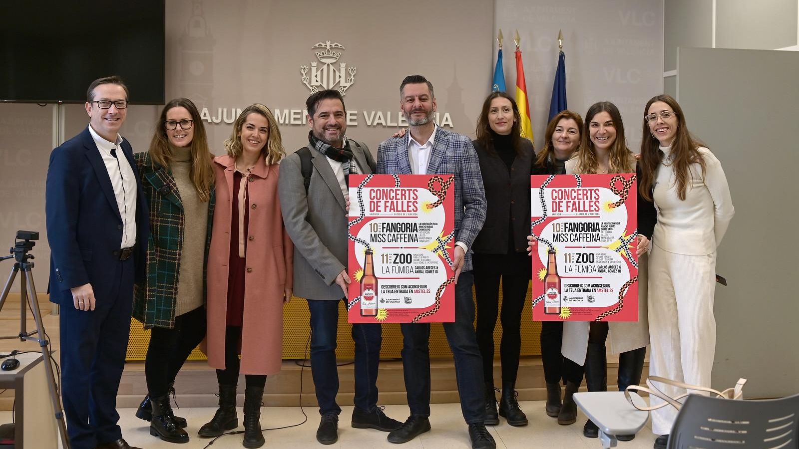 Carlos Galiana, regidor de Cultura Festiva, presenta el cartell dels Concerts de Falles 2023