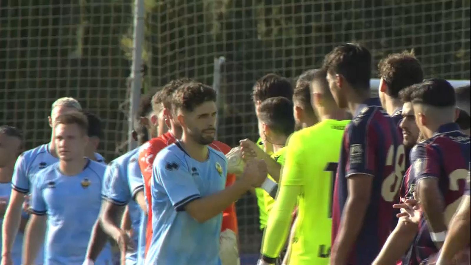 Imatge del partit entre el Llevant i Castelló
