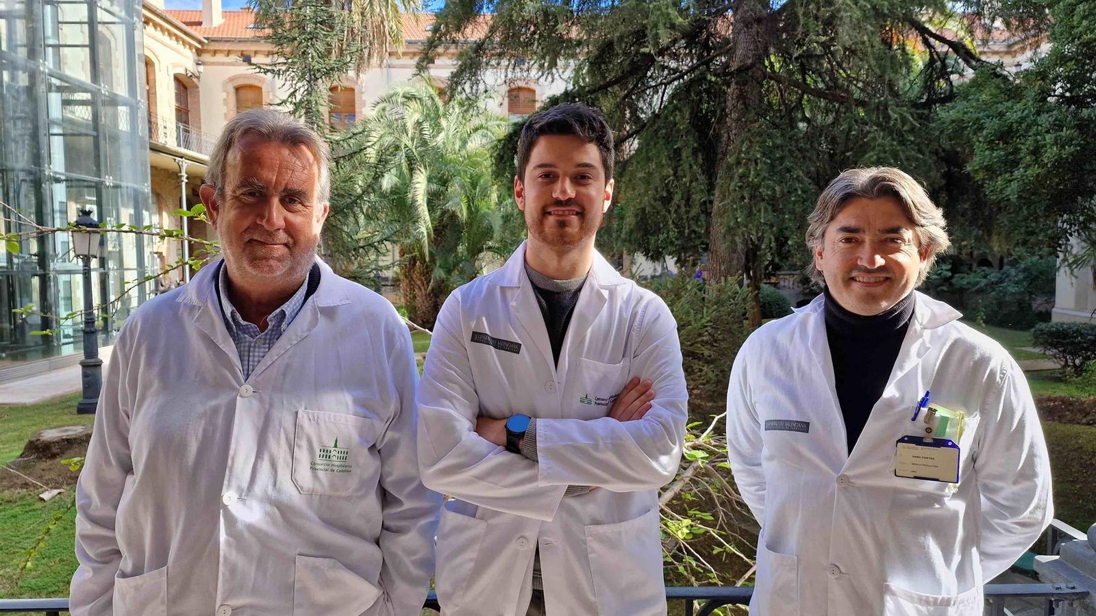 Els investigadors Mariano Villar, Marc Peraire i Gonzalo Haro, coautors de l'estudi