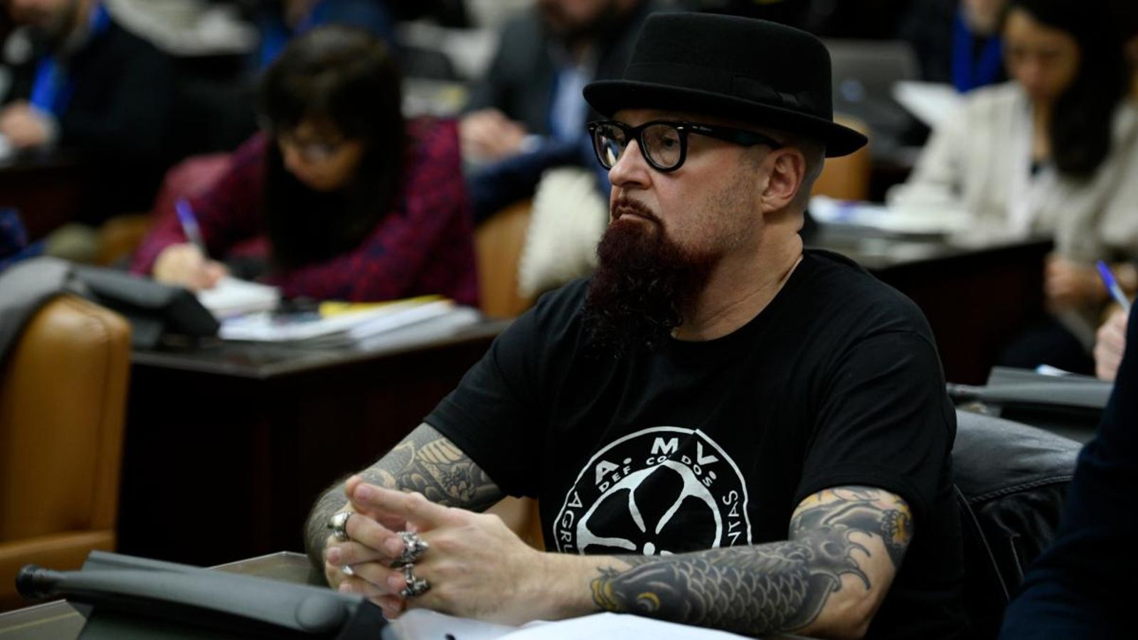 César Strawberry, raper del grup Def con Dos, en una imatge d’arxiu