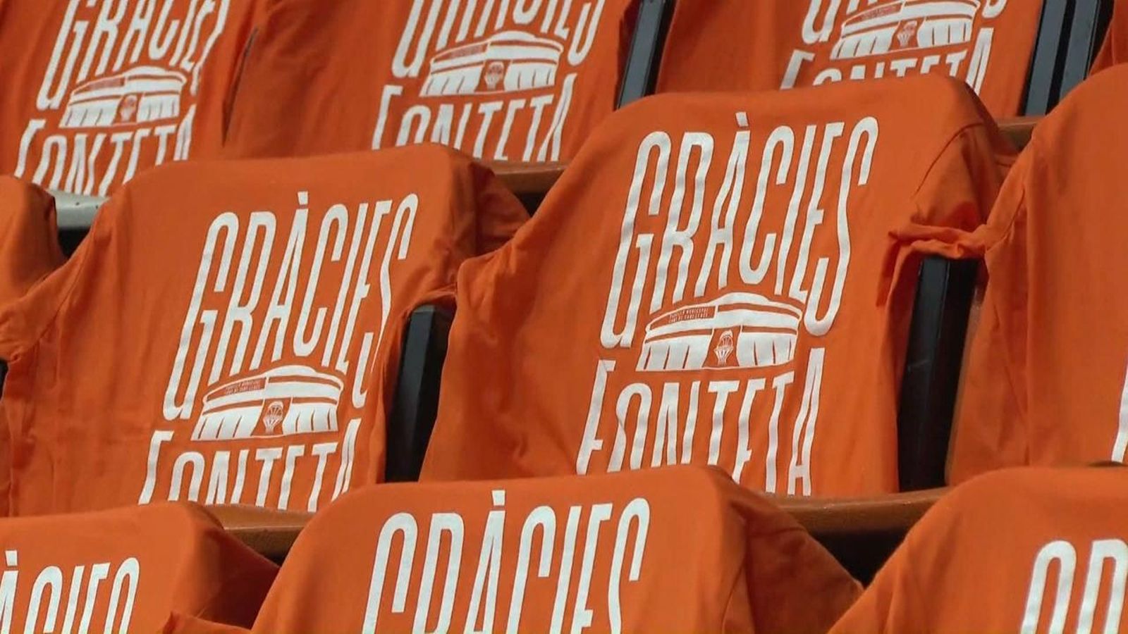 8.000 camisetes taronja per al comiat de la Fonteta