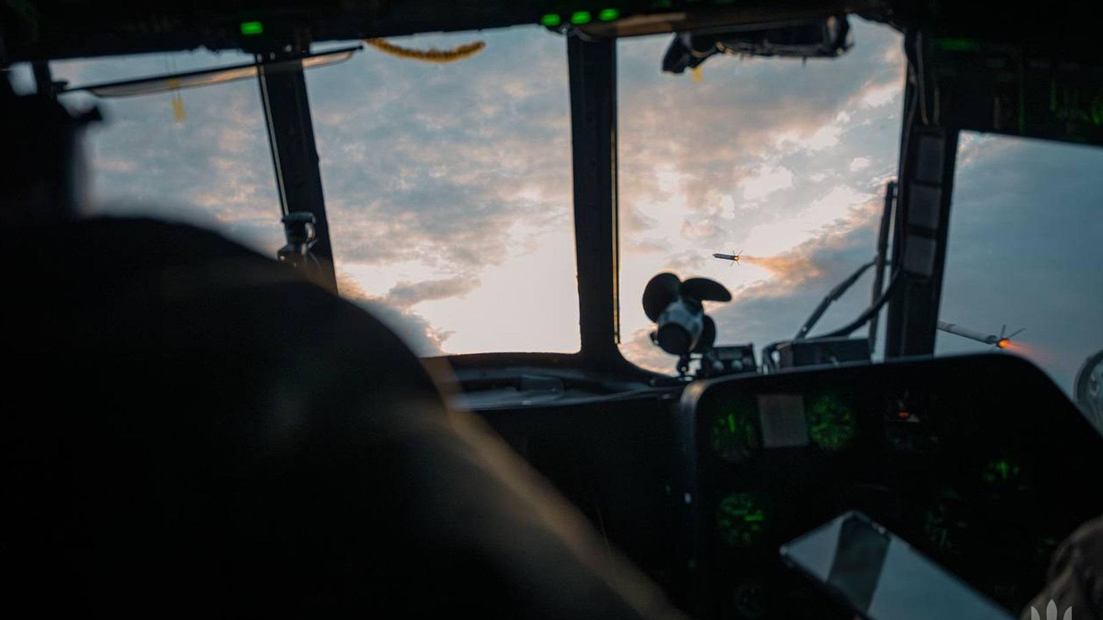 Defenses antiaèries i míssils en el cel ucraïnés