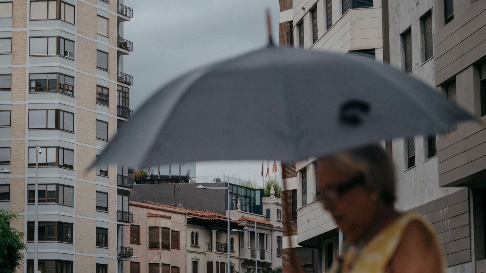 Imatge d'arxiu de pluja a Castelló de la Plana