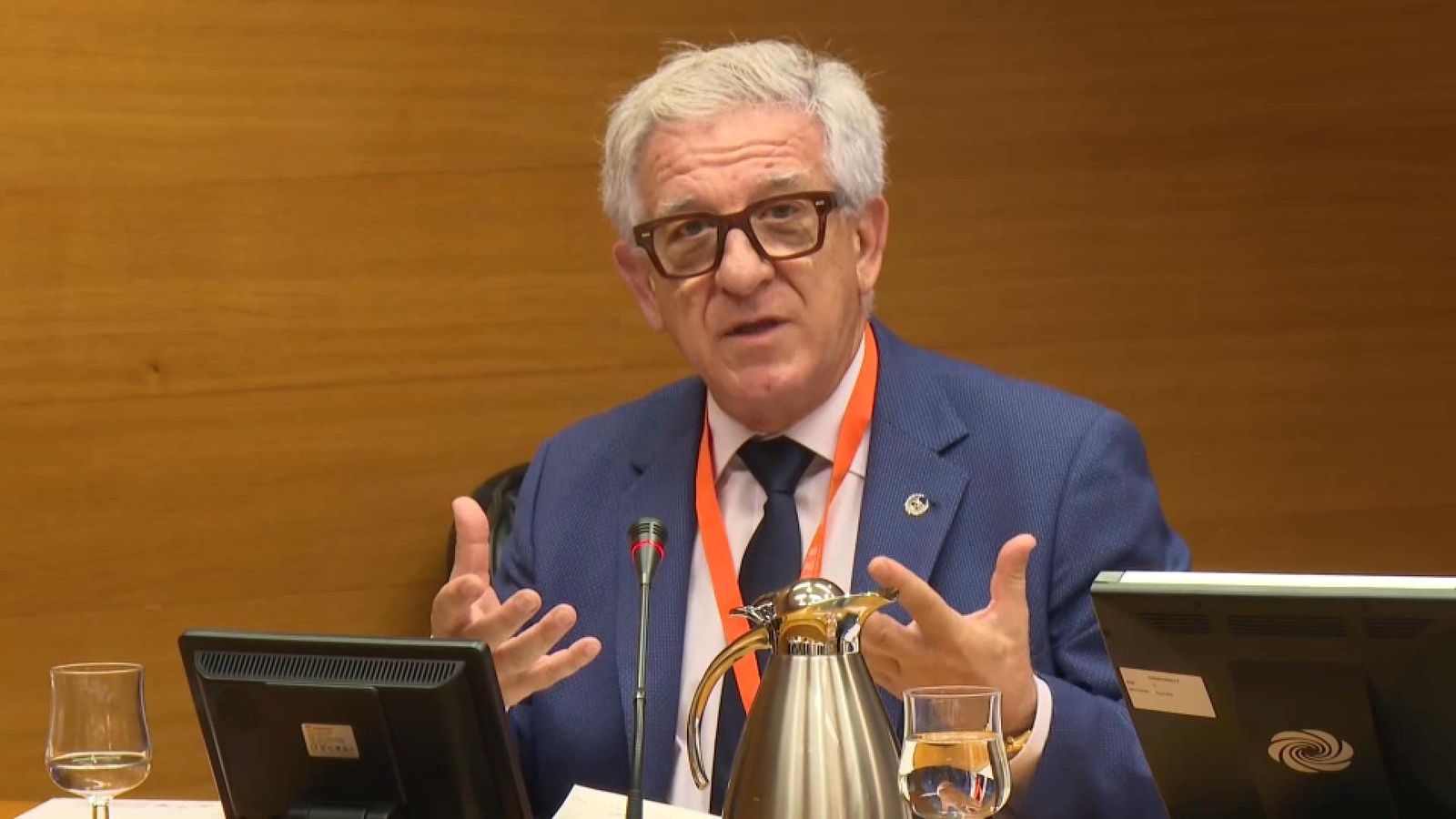 El degà de la Demarcació del Col·legi d’Enginyers de Camins, Canals i Ports de la Comunitat Valenciana, Javier Machí Felici