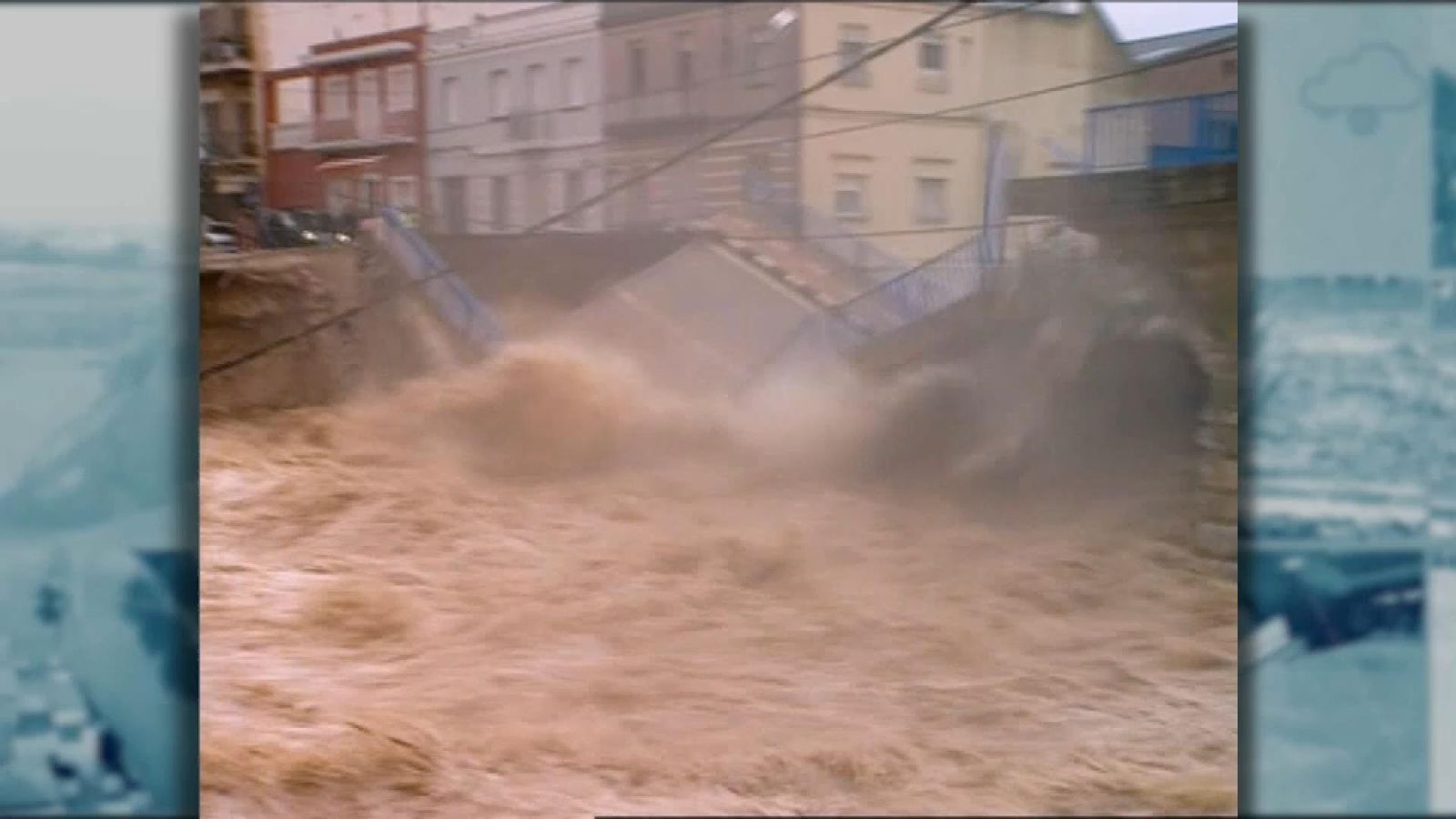 Imatges de la caiguda del pont de Beniarbeig