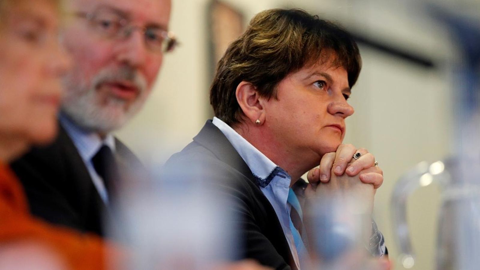 La líder del DUP, Arlene Foster