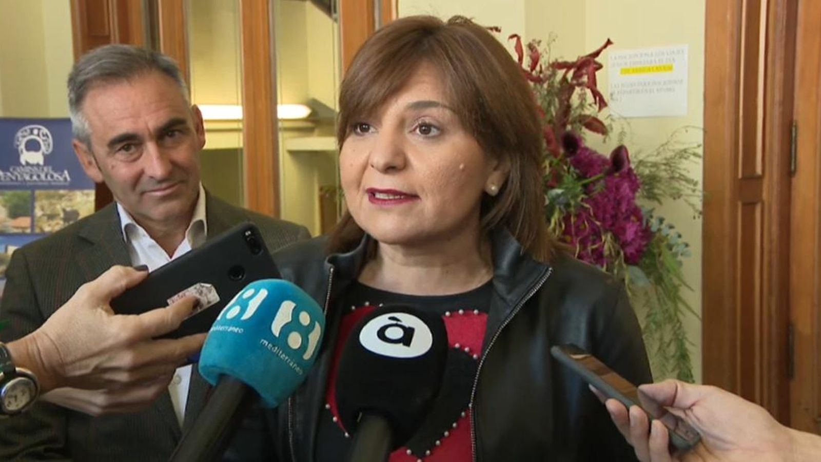 La presidenta del PP, Isabel Bonig, ha estat aquest dimecres a les festes de la Magdalena de Castelló