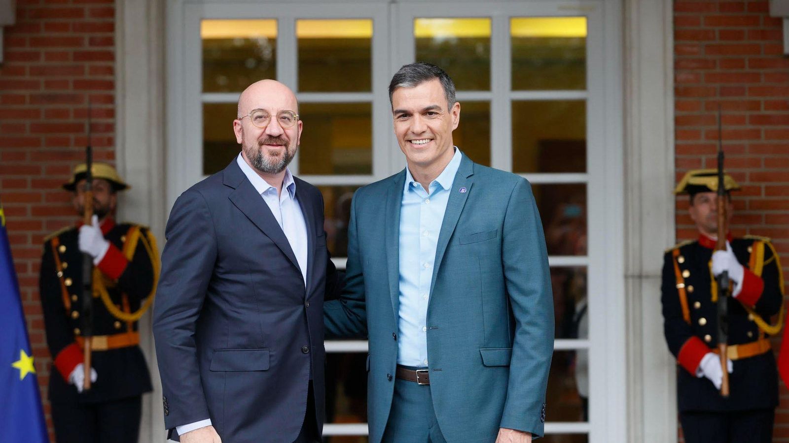 Pedro Sánchez es reuneix amb Charles Michel