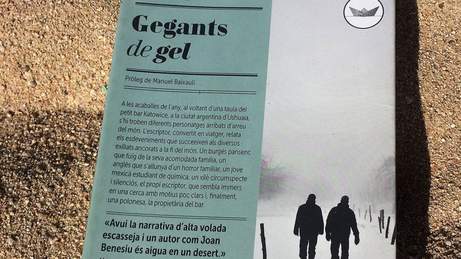 29.08.2018 | Joan Benesiu presenta la seua novel·la 'Gegants de gel'