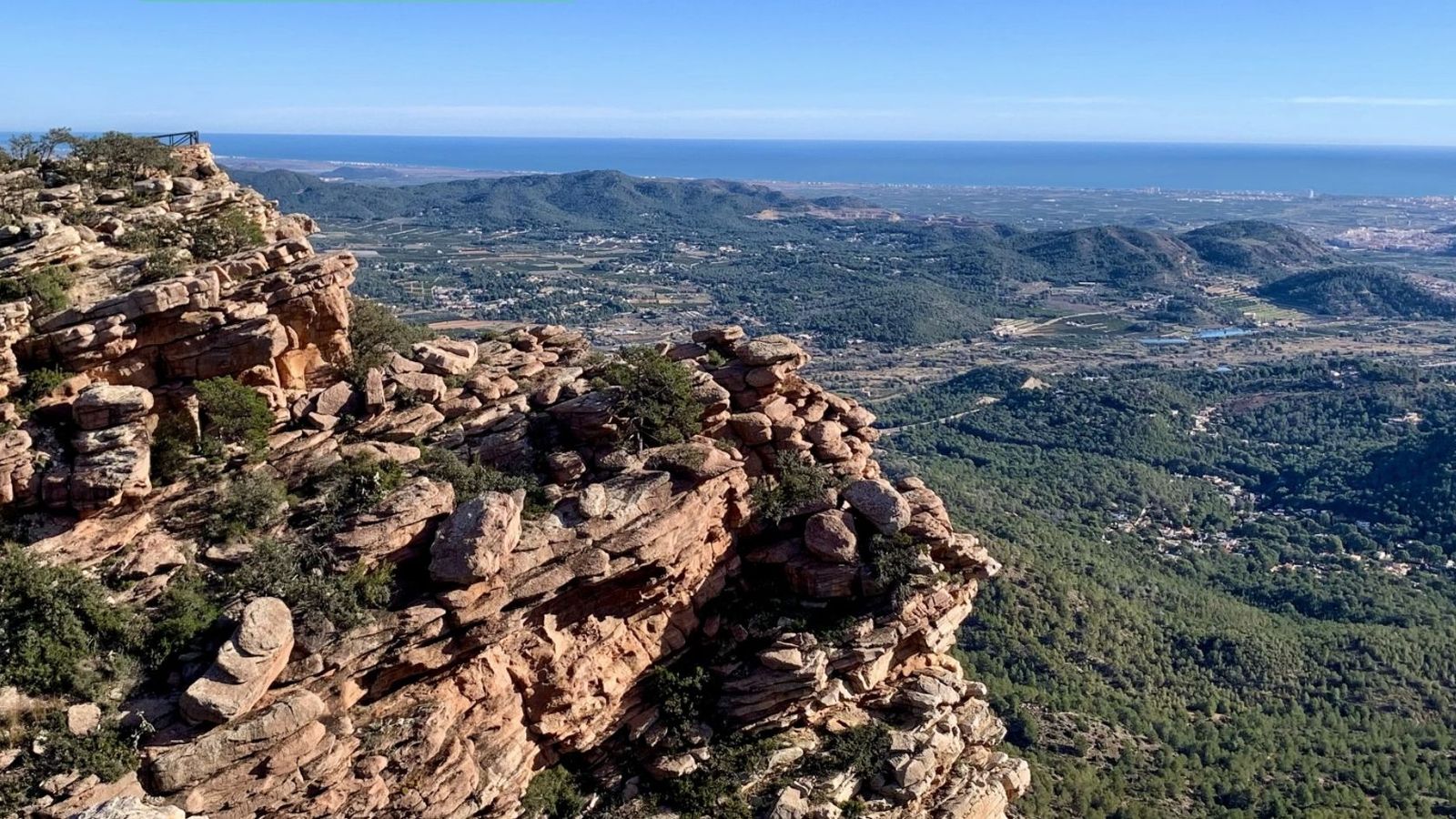 El Garví, a la Serra Calderona el 7 de gener