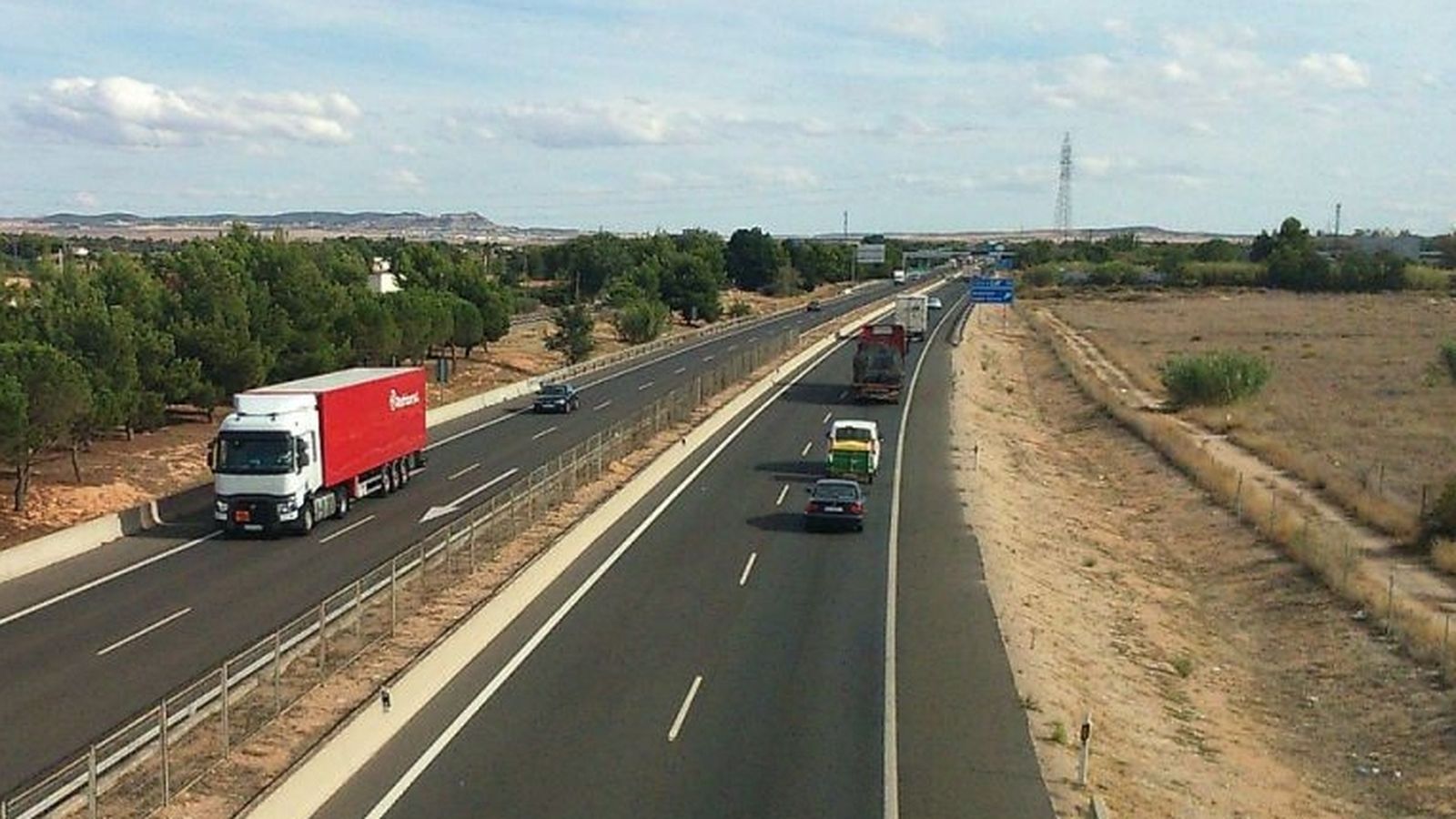 Autovia al terme d'Albacete