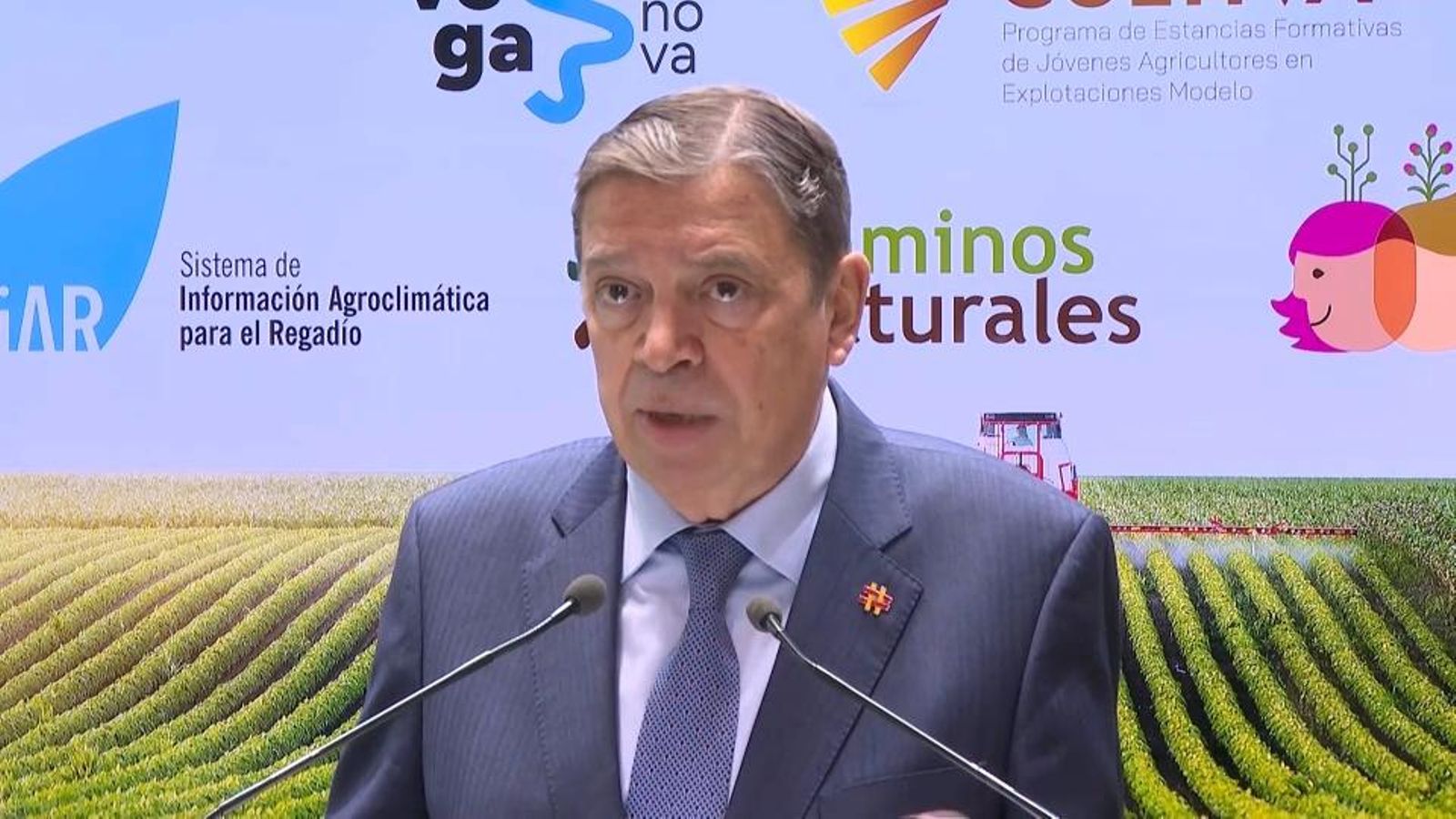 El ministre d’Agricultura, Pesca i Alimentació, Luis Planas, este dijous
