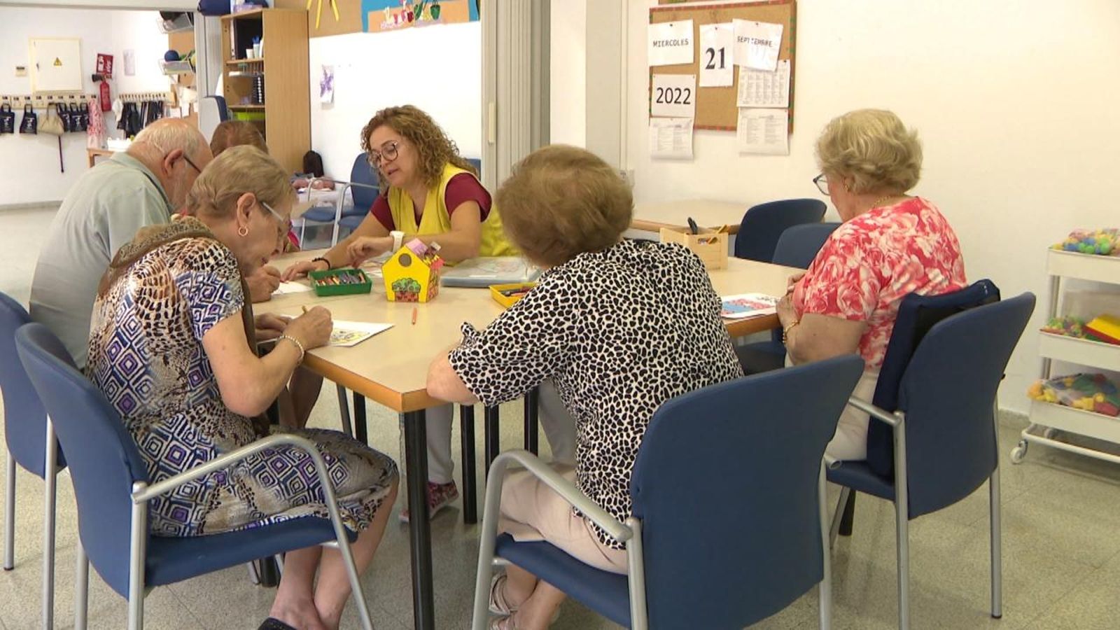 Imatge d'arxiu d'una residència