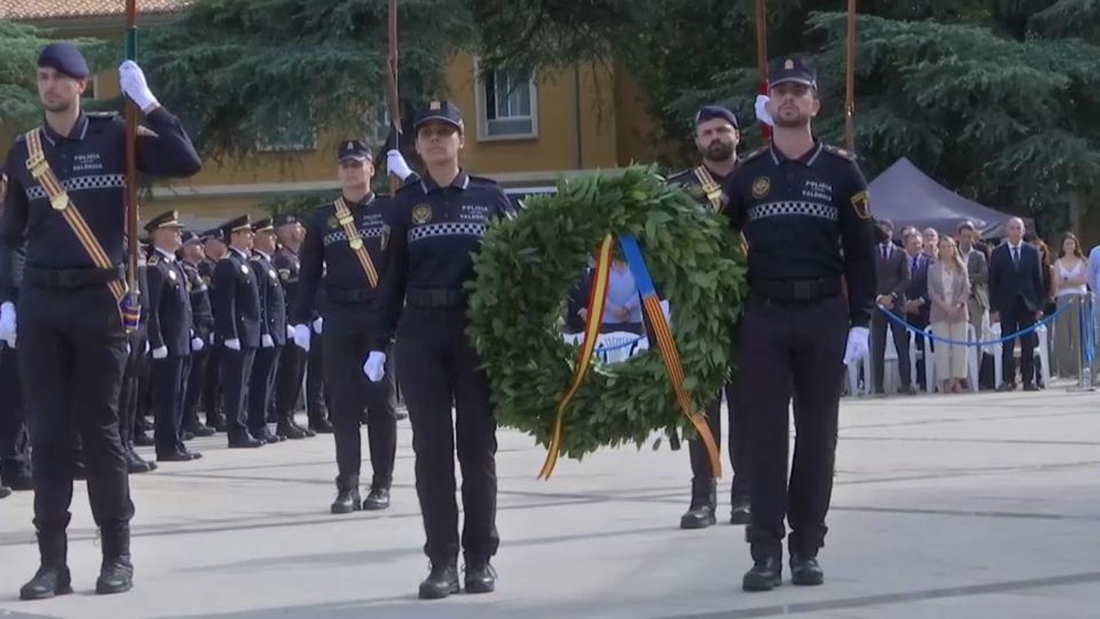 Hui s'ha celebrat a València el dia del patró de la policia