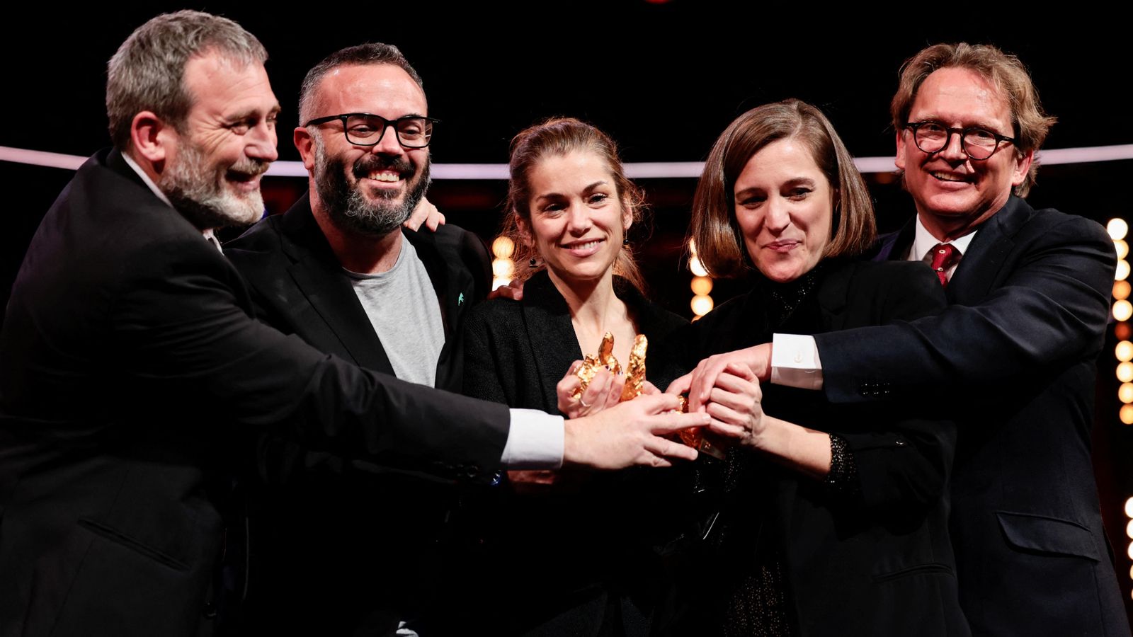 L'equip d'Alcarràs a la Berlinale