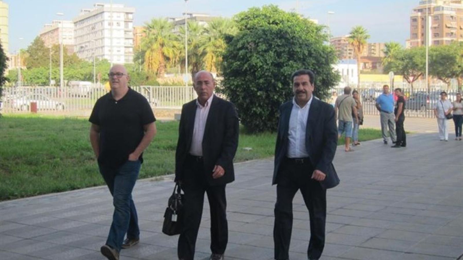 Francisco Martínez a la Ciutat de la Justícia de Castelló