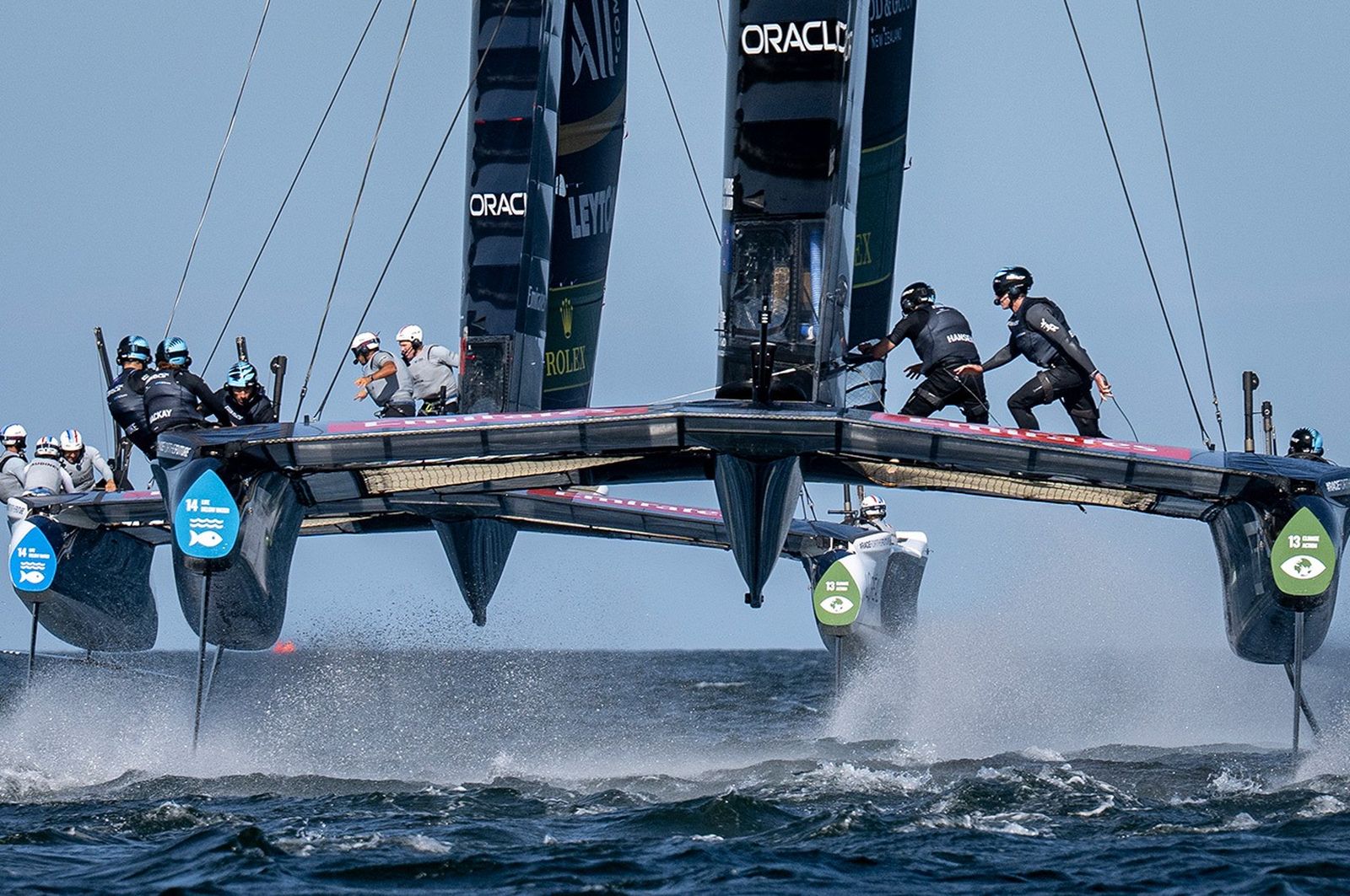 Els F50: catamarans que volen sobre l’aigua