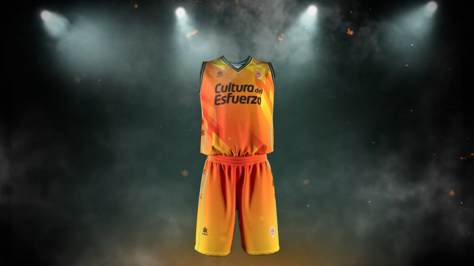 La nova equipació del València Basket Club reprodueix els colors de les Falles