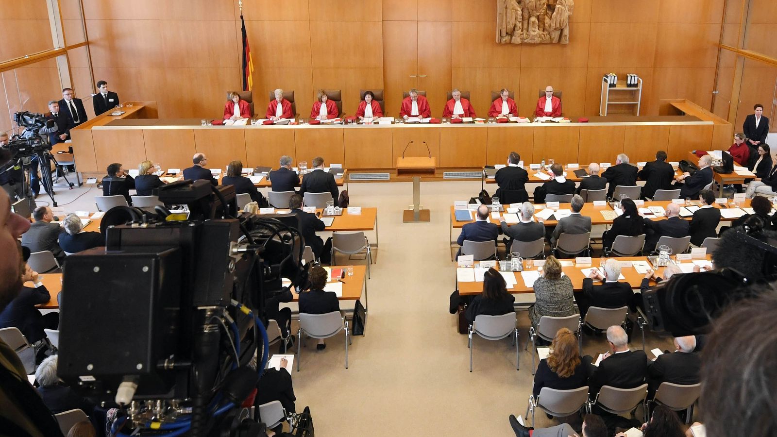 El Tribunal Constitucional d'Alemanya en una imatge d'arxiu