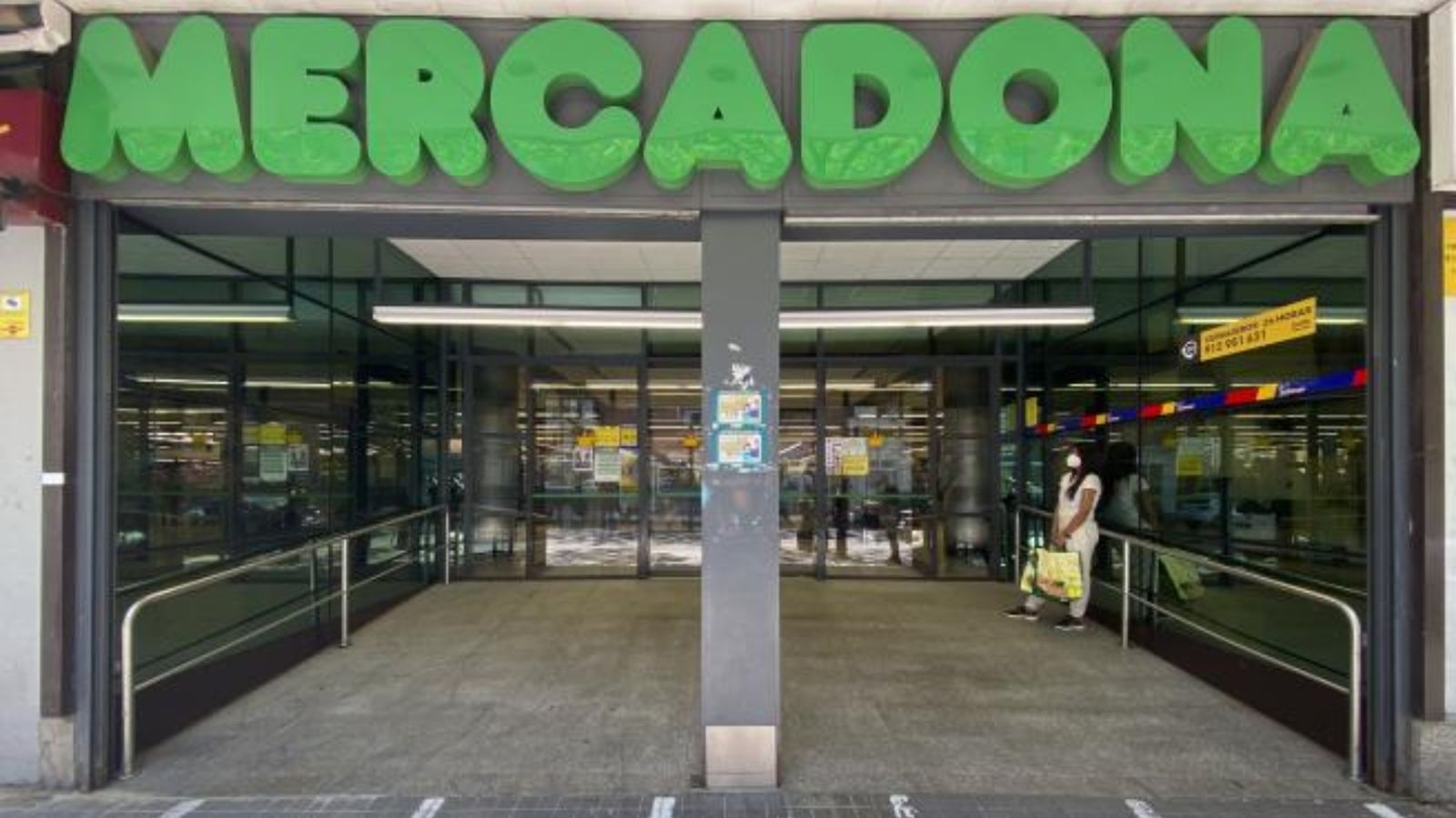 Imatge d'arxiu d'un supermercat de Mercardona