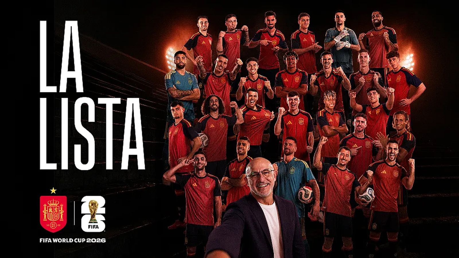 La llista per al Mundial