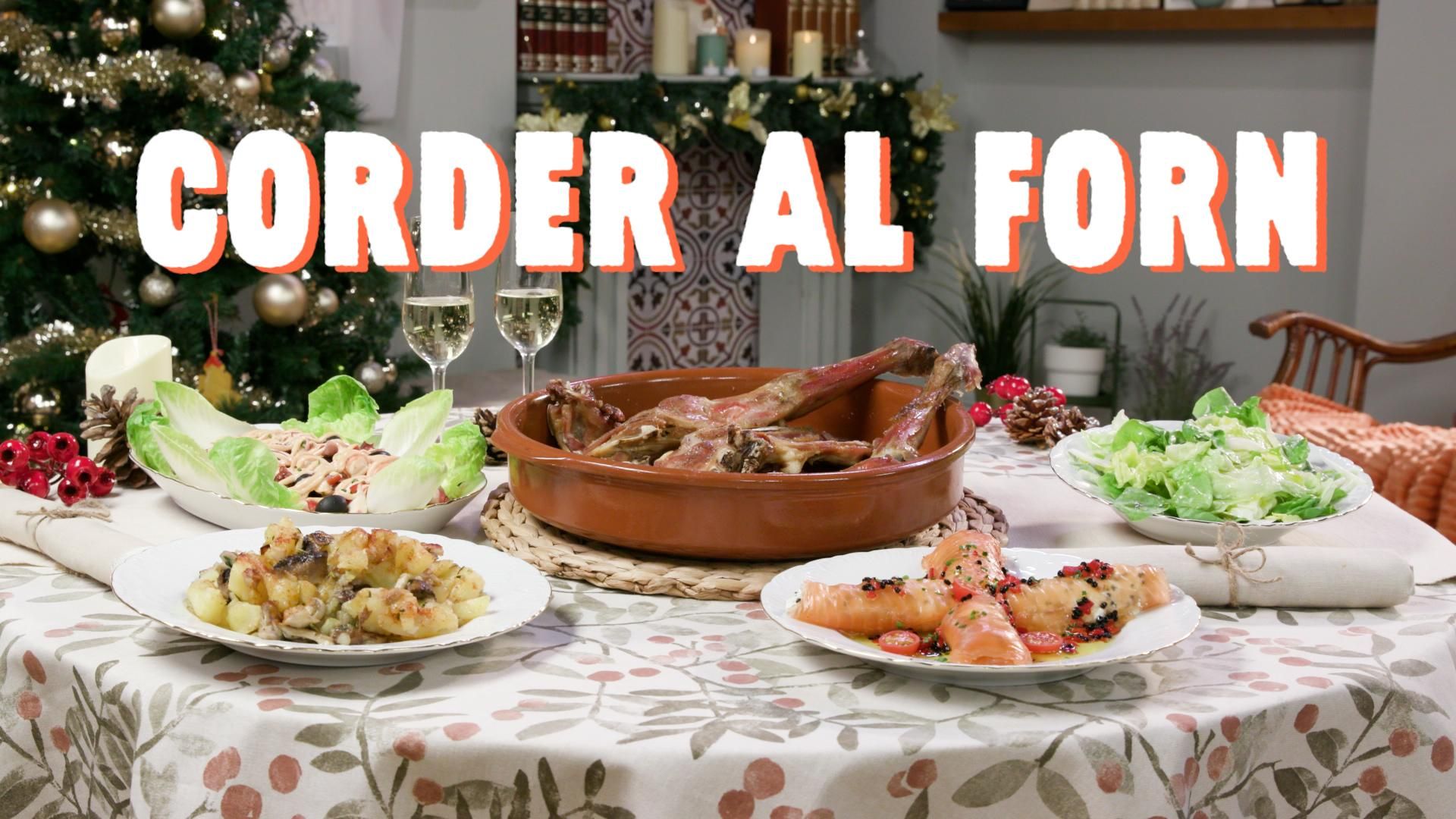 Per a tota la família: corder al forn Per a tota la família: corder al forn