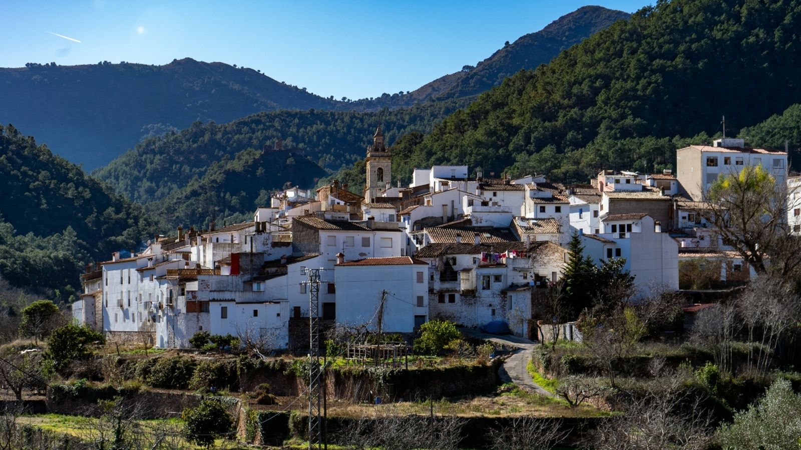 Aín, municipi de la comarca de l'Alcalatén, a l'interior de Castelló
