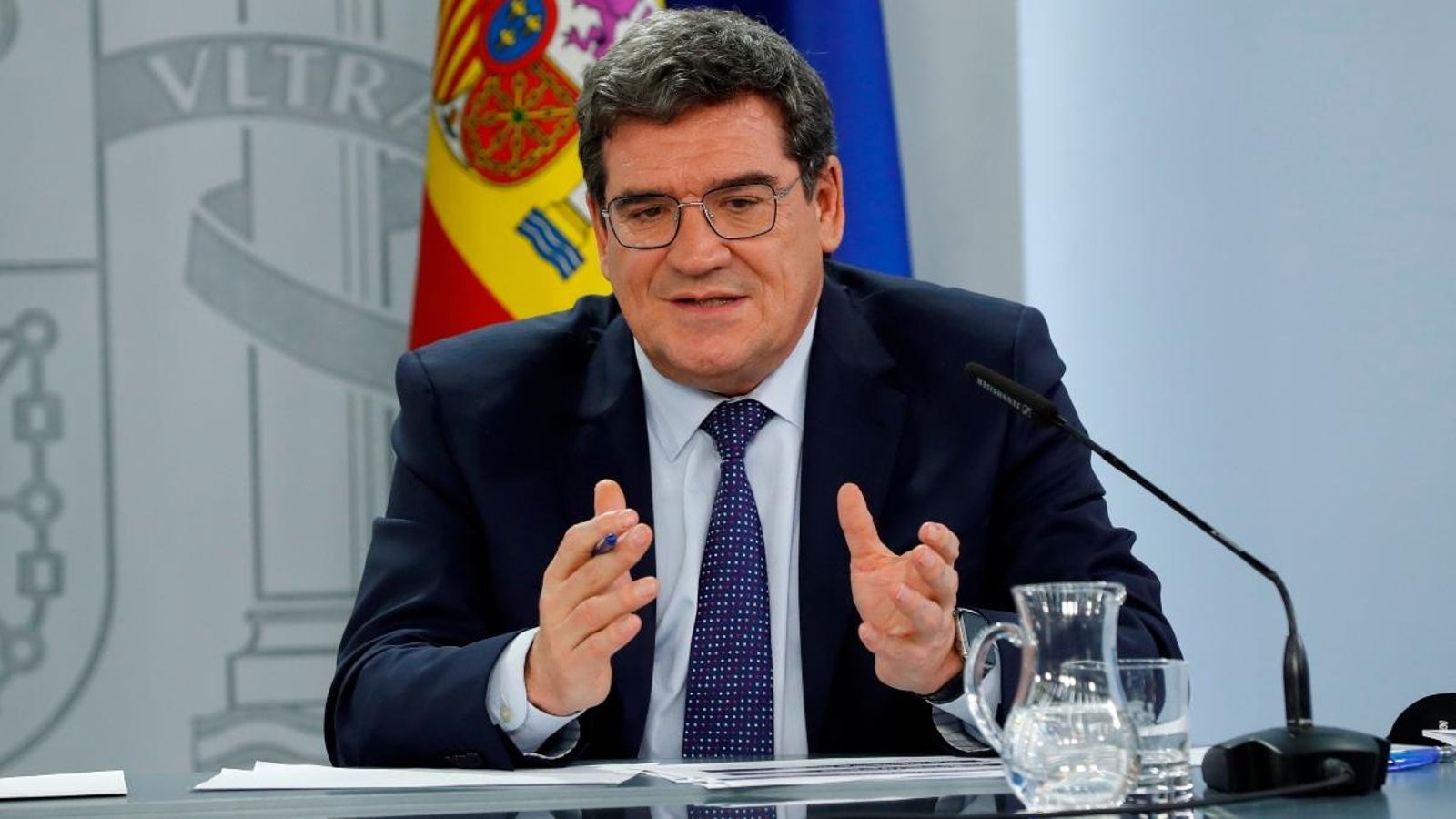 El ministre d'Inclusió, Seguretat Social i Migracions, José Luis Escrivá, aquest dimarts El ministre d'Inclusió, Seguretat Social i Migracions, José Luis Escrivá, aquest dimarts