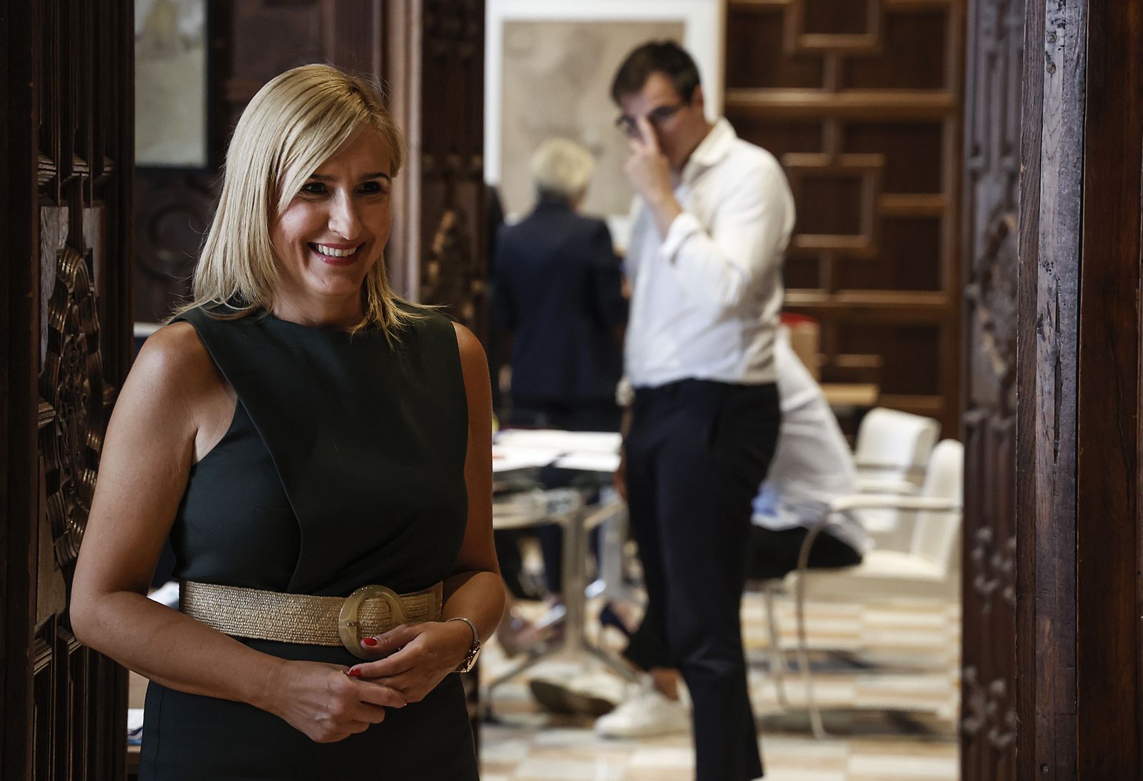 La consellera de Medi Ambient, Aigua, Infraestructures i Territori, Salomé Pradas