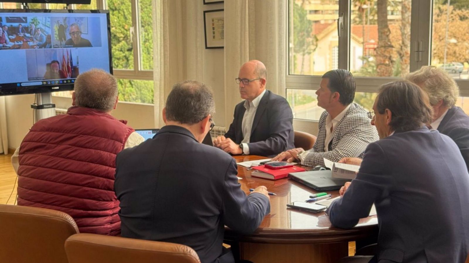 Reunió de l'Autoritat Potuària amb els agents implicants en el projecte