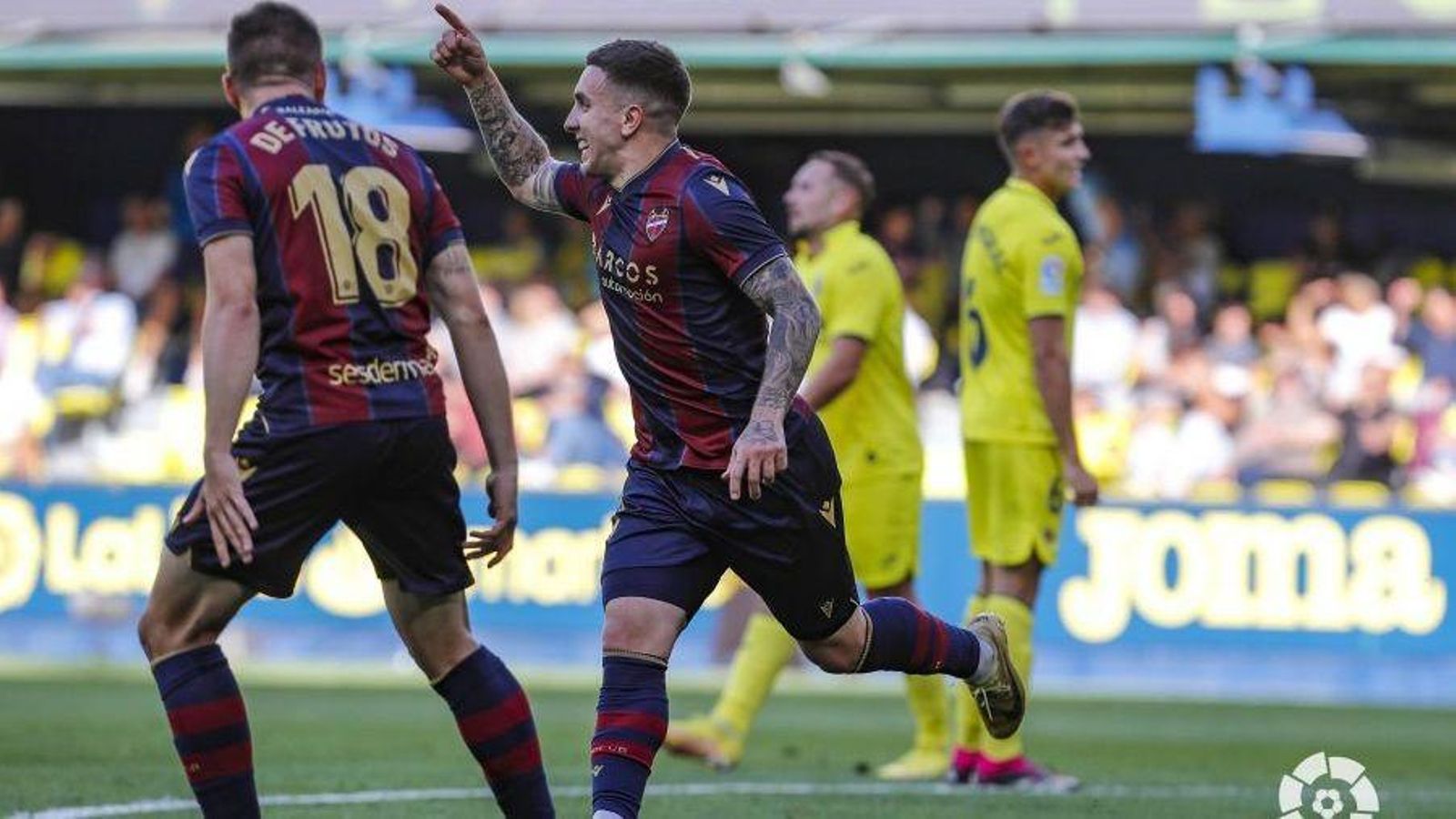 Montiel celebra un dels gols Montiel celebra un dels gols