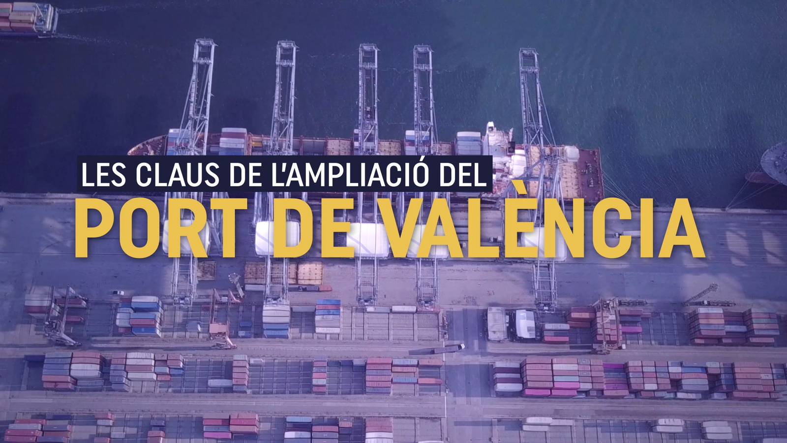MULTIMÈDIA | L’ampliació del port de València: el complicat equilibri entre creixement econòmic i sostenibilitat