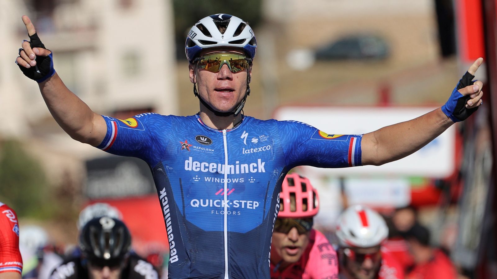 Jakobsen, guanyador de la quarta etapa de la Vuelta