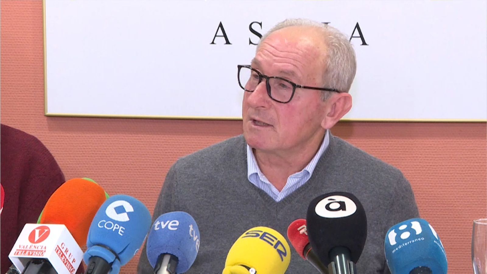 Imatge d'arxiu del president d'AVA-Asaja, Cristóbal Aguado