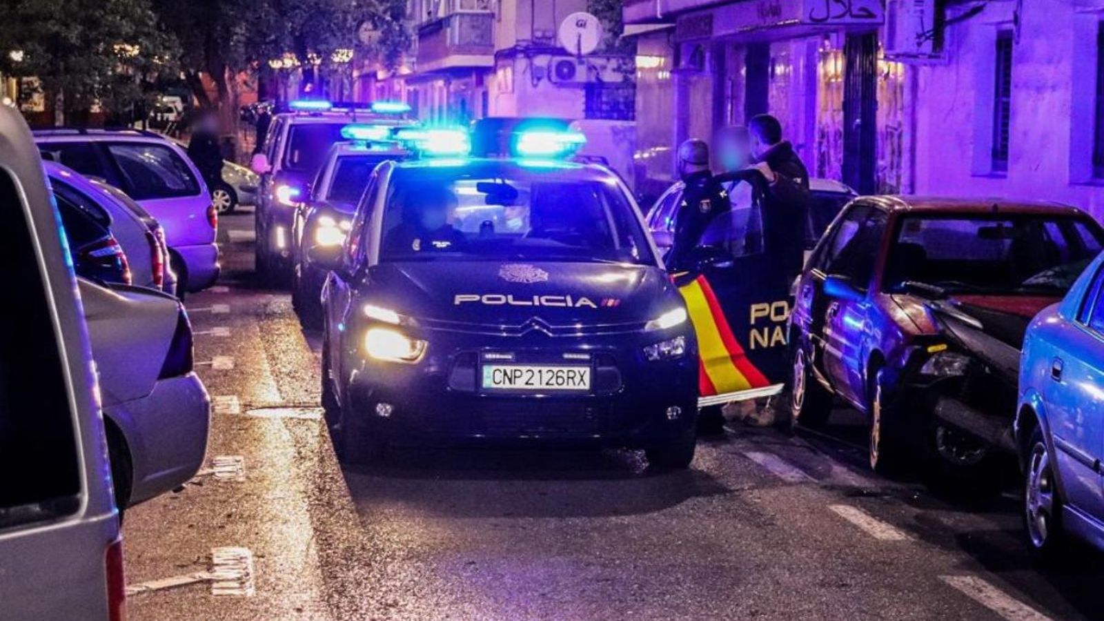 Cotxe de la Policia Nacional