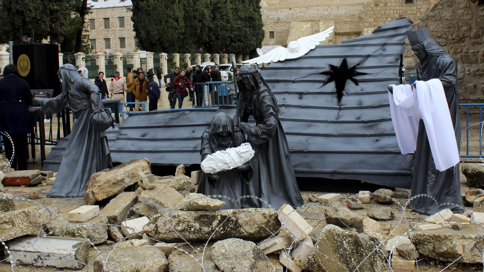 Betlem celebra el Nadal més trist que es recorda per la guerra a Gaza