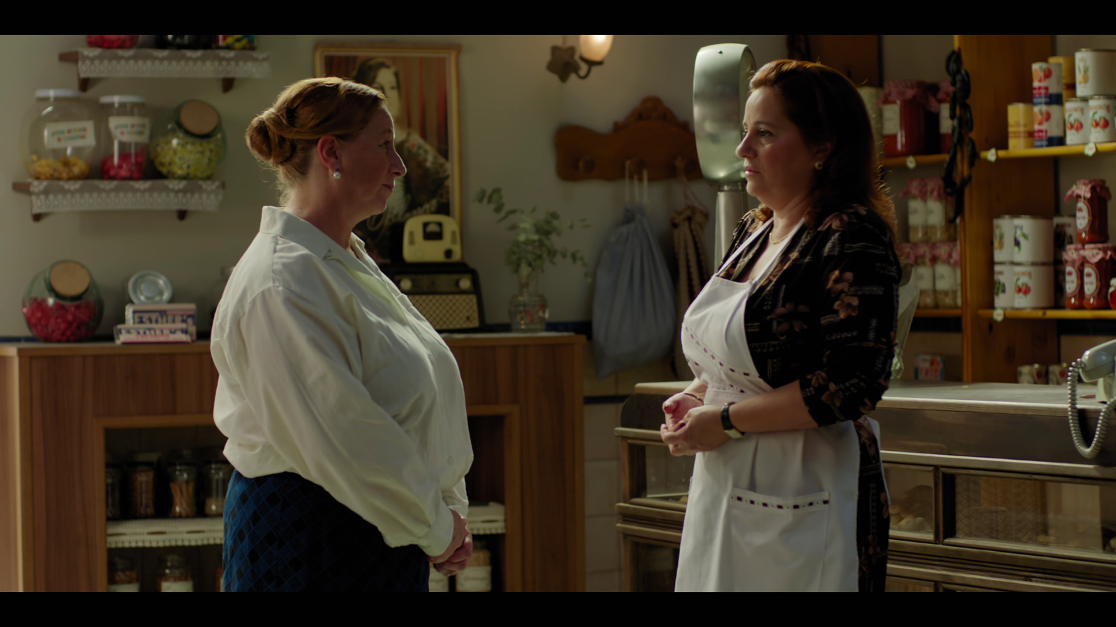 Carme (Rosanna Espinós) i Blanca (Carme Juan)