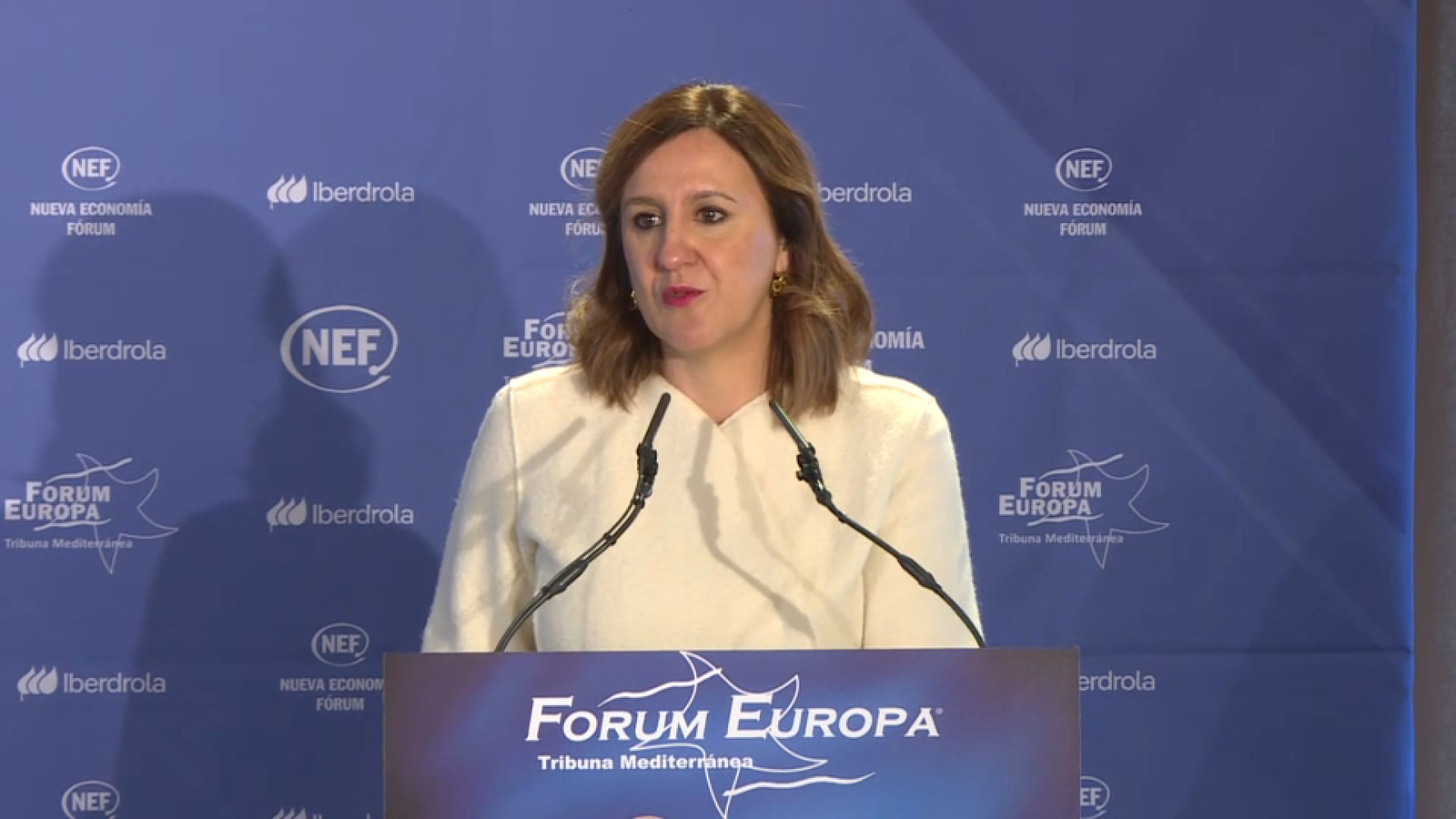L'alcaldessa de València, en els desdejunis del Fòrum Europa L'alcaldessa de València en els desdejunis del Fòrum Europa
