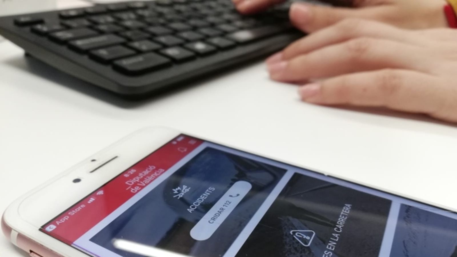 L'app de l'Àrea de Carreteres de la Diputació de València