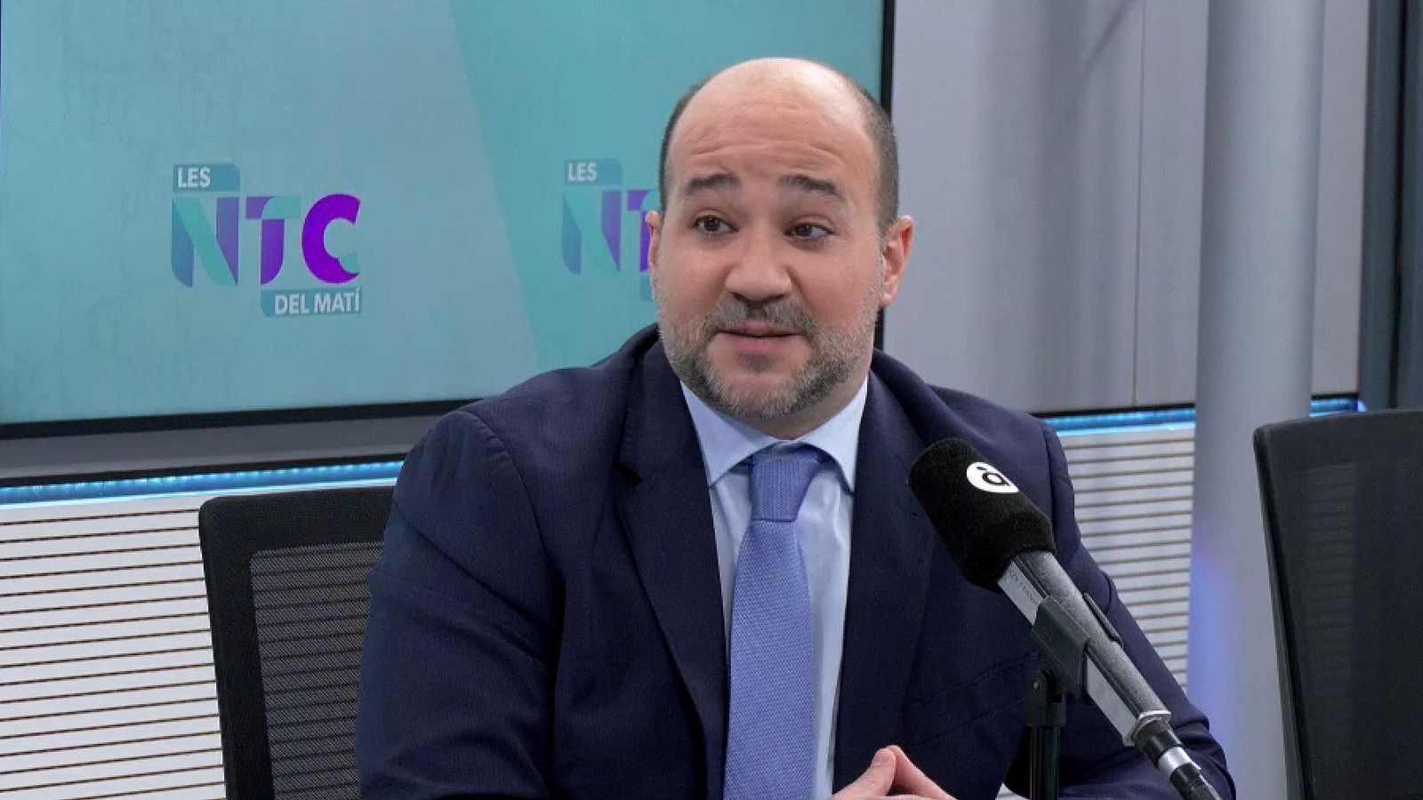 'Les notícies del matí' entrevista el director general de Política Lingüística, Ignacio Martínez Arrúe