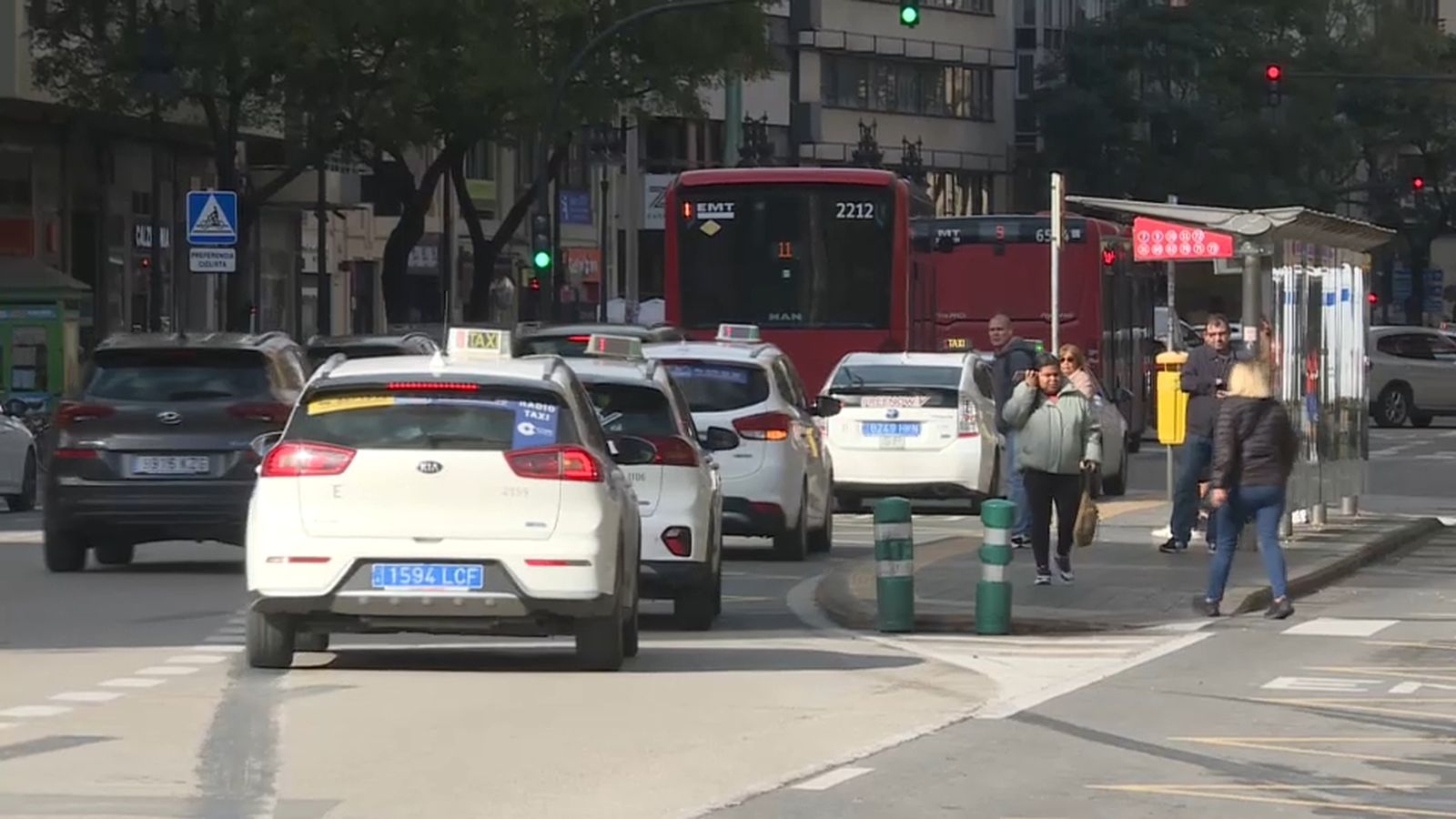 Vehicles pel centre de València