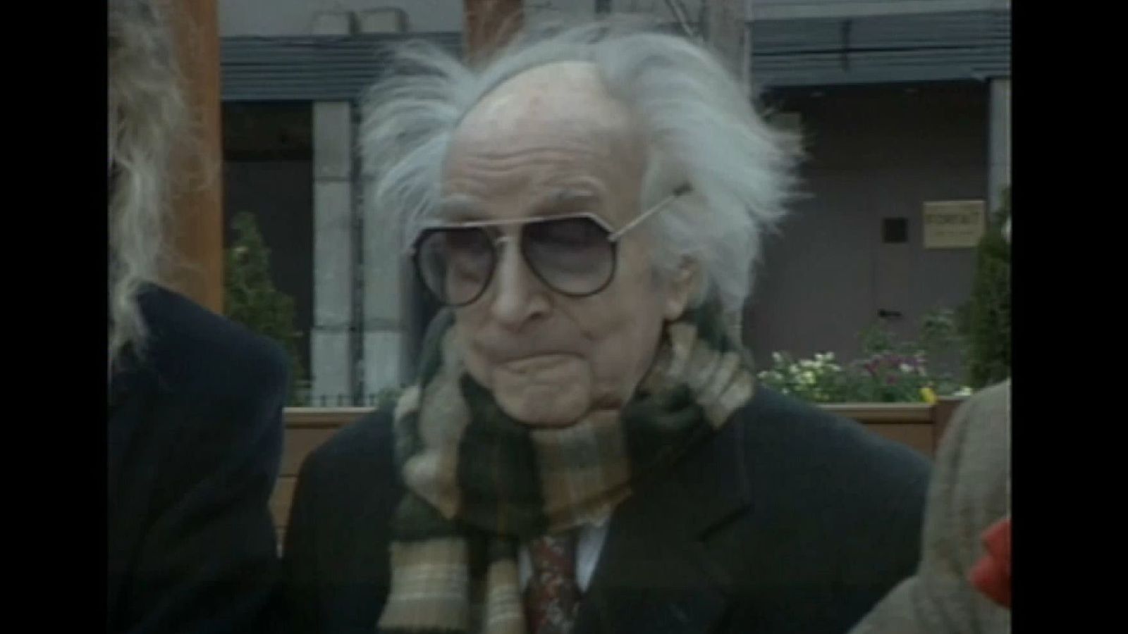 Joaquim Rodrigo, en una imatge dels últims anys de la seua vida, va morir el 1999 als 97 anys